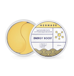 Патчі гідрогелеві під очі MERMADE вітамінізовані / Energy Boost, 60 шт