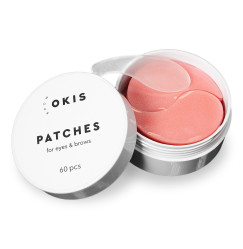 Nawilżające płatki hydrożelowe do oczu i brwi OKIS Brow PATCHES, 60 szt