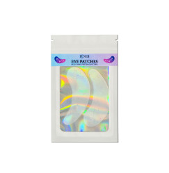 Lendi Silicone Eye Patches / Eye Patches / Transparent with Glitter