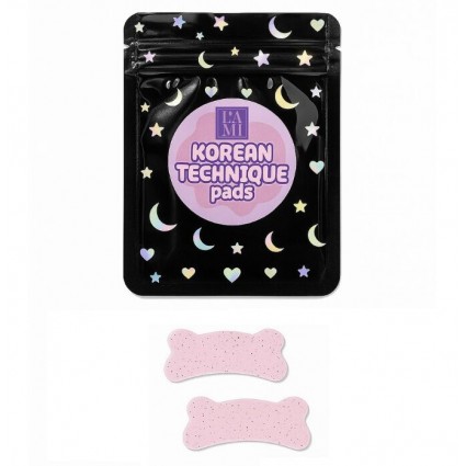 Патчи силиконовые для корейской техники Lami Lashes - Korean Technique Pads - розовые