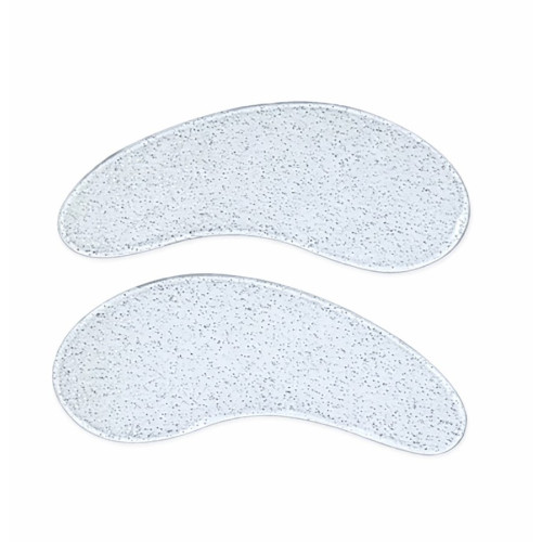 Plastry samoprzylepne Lami Lashes – przezroczyste silikonowe plastry z brokatem
