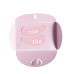 Reusable silicone eye patches ZOLA (1 pair) / pink