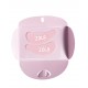 Reusable silicone eye patches ZOLA (1 pair) / pink