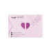 Reusable silicone eye patches ZOLA (1 pair) / pink