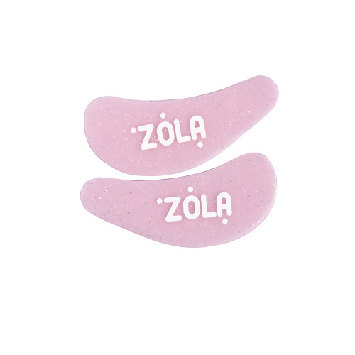 Reusable silicone eye patches ZOLA (1 pair) / pink