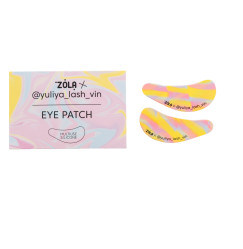 Plastry silikonowe na oczy ZOLA x Yuliya Lash Vin (1 para) / żółto-różowo-niebieskie BRIGHTS
