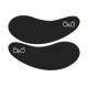 Plastry silikonowe pod oczy OKO - BLACK PAD - czarne