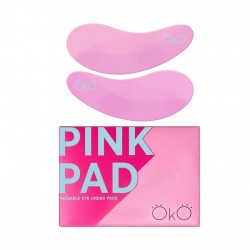 Патчі силіконові для очей OKO - PINK PAD - рожеві