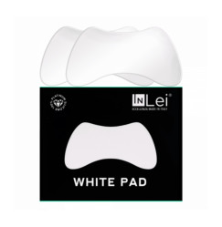 Wielorazowe płatki ochronne do laminowania i biofalowania rzęs InLei (4 szt.) / WHITE PAD