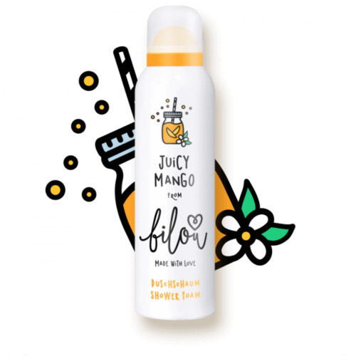 Пінка для душу Bilou Juicy Mango Shower Foam / "Соковитий манго", 200 мл