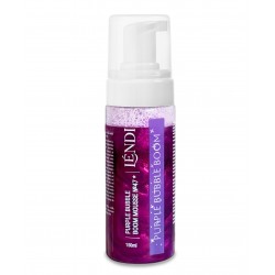 Пінка для вмивання брів та вій Lendi - Purple Bubble Boom Mousse (фіолет із шиммером), 150 мл