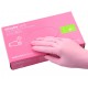 Перчатки нитриловые Mercator Medical Nitrylex Pink - нежно-розовые S        