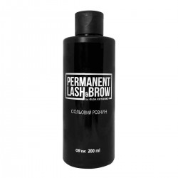 Сольовий розчин для знежирення брів Permanent lash&brow, 200 мл