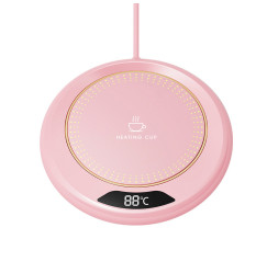 Gel heating coaster warmer - Heating Cup USB - pink
