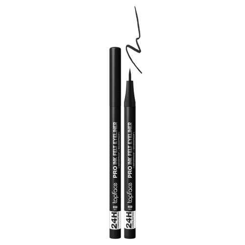 TopFace Felt Tip Eyeliner - Pro Ink Felt Eyeliner (PT619) - No. 01 Noir