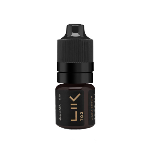 Pigment do makijażu permanentnego Lik Brows / 702 Warm Brown, 5 ml