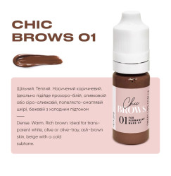 Eyebrow tattoo pigment Chic Brows 01, 5 ml