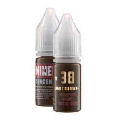 Eyebrow tattoo pigment The Mineral / CONCENTRATE / #38 Light Brown, 11 ml