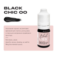 Eye tattoo pigment Black Chic 00, 5 ml