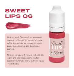 Pigment for lip tattoo Sweet Lips 06, 5 ml