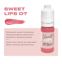 Pigment for lip tattoo Sweet Lips 07, 5 ml