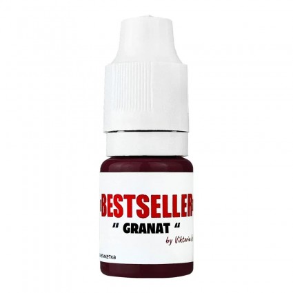 The Mineral Lip Tattoo Pigment - Bestseller - Granat, 6 ml