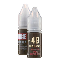 Eyebrow tattoo pigment The Mineral / CONCENTRATE / #48 Cold Brown, 11 ml