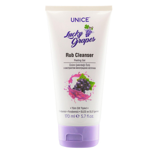 Unice Cleanser Peeling Gel Grape Seed Peeling Gel, 170 ml