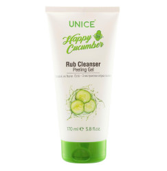 Peeling gel with cucumber and mint Unice Rub Cleanser Peeling Gel, 150 ml
