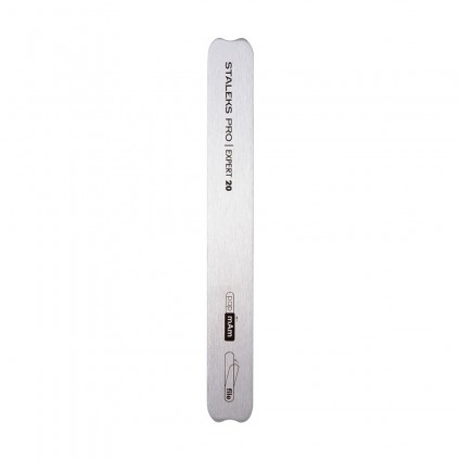 Straight metal file base STALEKS PRO EXPERT 20 papmAm / metal