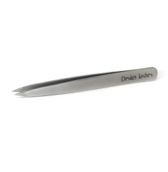 Eyebrow tweezers Design Lashes / spot silver