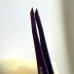 Eyebrow tweezers classic beveled Okis x Samko / Easy Tweezy / purple