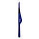ZOLA Professional Angled Eyebrow Tweezers - Premium Series - Violet