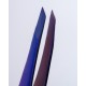 ZOLA Professional Angled Eyebrow Tweezers - Premium Series - Violet