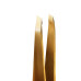 Eyebrow tweezers beveled CTR GROUP & KUCHMA NATALI / gold Premium