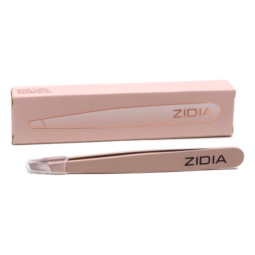 Eyebrow tweezers beveled ZIDIA Classic Slant Tweezer