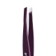 Пинцет для бровей STALEKS PRO EXPERT / 11 TYPE 4 / фиолетовый