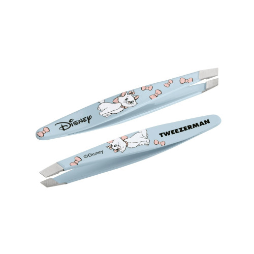Tweezerman Eyebrow Tweezers - Disney's The Aristocats - Blue with Mini Cat