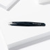 Pęseta do brwi Tweezerman Standard - Dusted Onyx - Black Milky Way