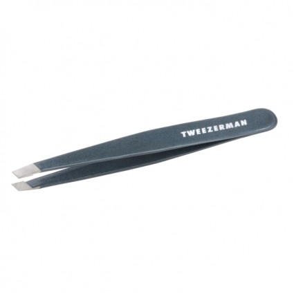 Pęseta do brwi Tweezerman Standard - Blue Stone - Graphite