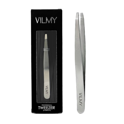 Пінцет для брів VILMY прямий / ST