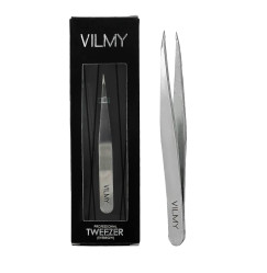 Пинцет для бровей VILMY точечный / SO