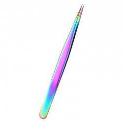 Tweezers for eyelash extensions Chameleon / straight