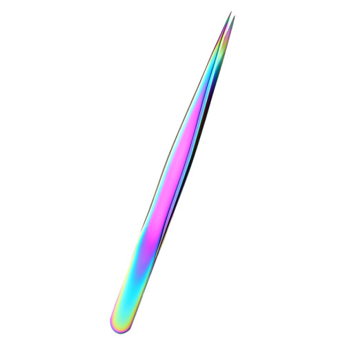 Tweezers for eyelash extensions Chameleon / straight