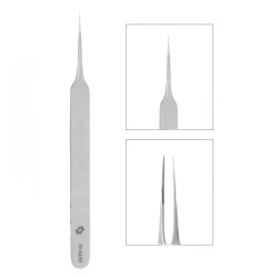 Pęseta do rzęs Staleks Staleks EXPERT 40/10 (prosta)