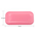 Silicone eyelash tablet rectangular / pink