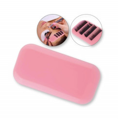 Silicone eyelash tablet rectangular / pink