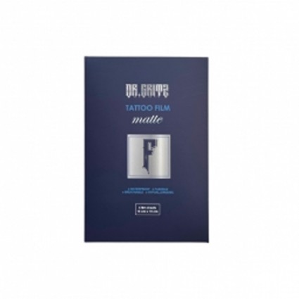 Film for tattoo healing Dr.Gritz Protective Tattoo Film (5 pieces, 10x15cm each) / matte