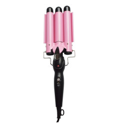 Hair Curler M-11 3-Wave Hair Curler, 25mm, Pink