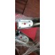 Armrest-stand for manicure ECO STAND / red on metal legs / MAXI / MARKOUT